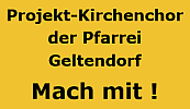 Projekt-Kirchenchor unter Leitung von Petra Weidner